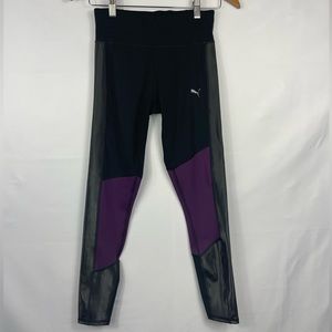 Puma Black/Purple DRYCELL Leggings XS